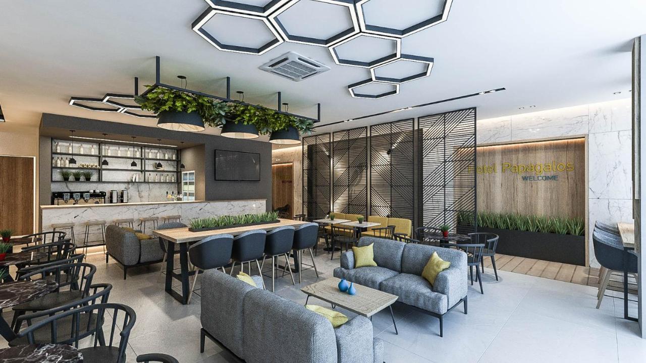 Hotel Papagalos Neos Marmaras Eksteriør bilde