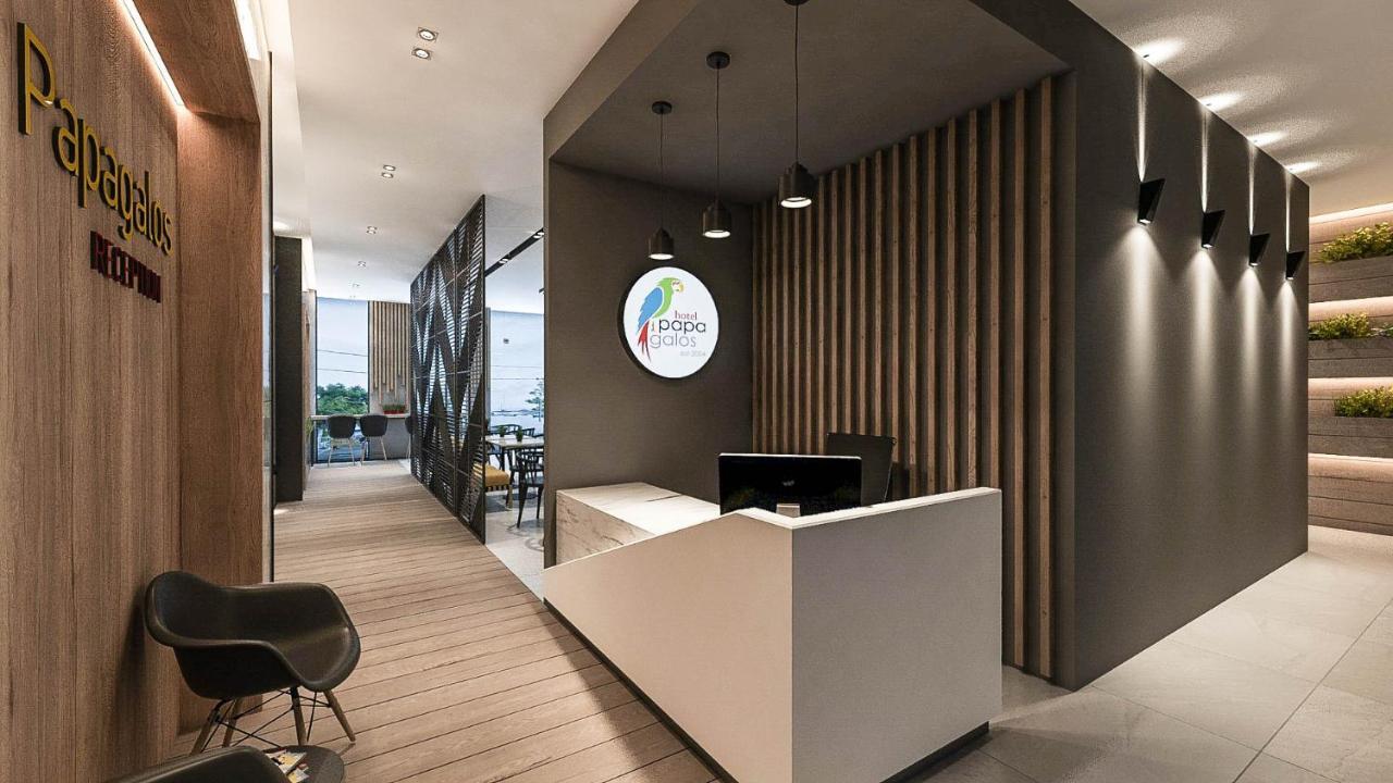 Hotel Papagalos Neos Marmaras Eksteriør bilde